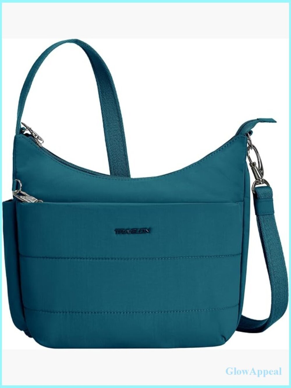 Travelon Anti-theft Roam Medium Crossbody Bag RFID Locking